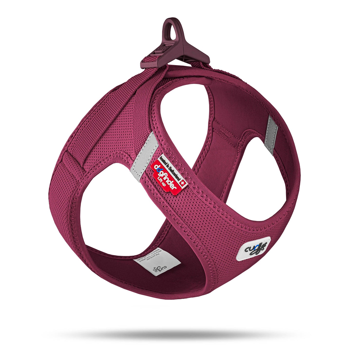 Curli Vest Harness Curli-Clasp Air-Mesh Ruby