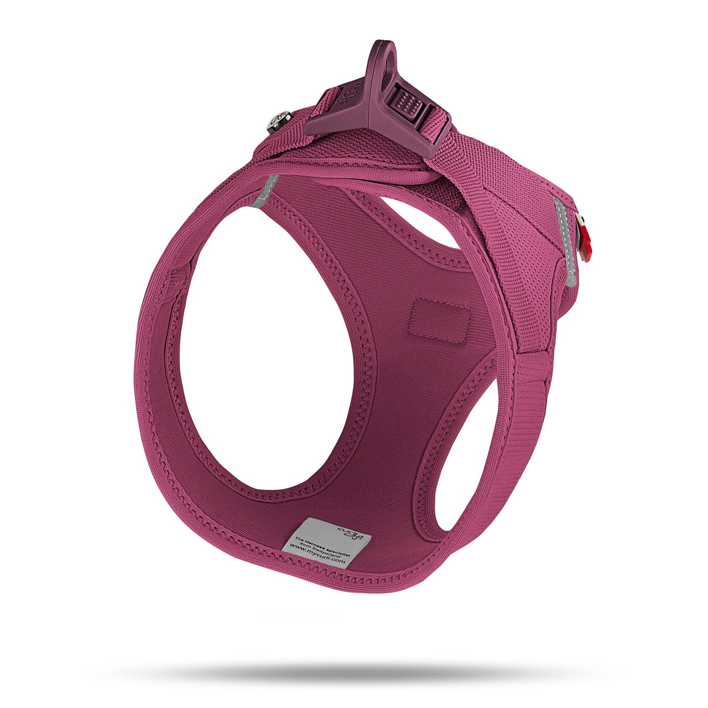 Curli Vest Harness Curli-Clasp Air-Mesh Ruby