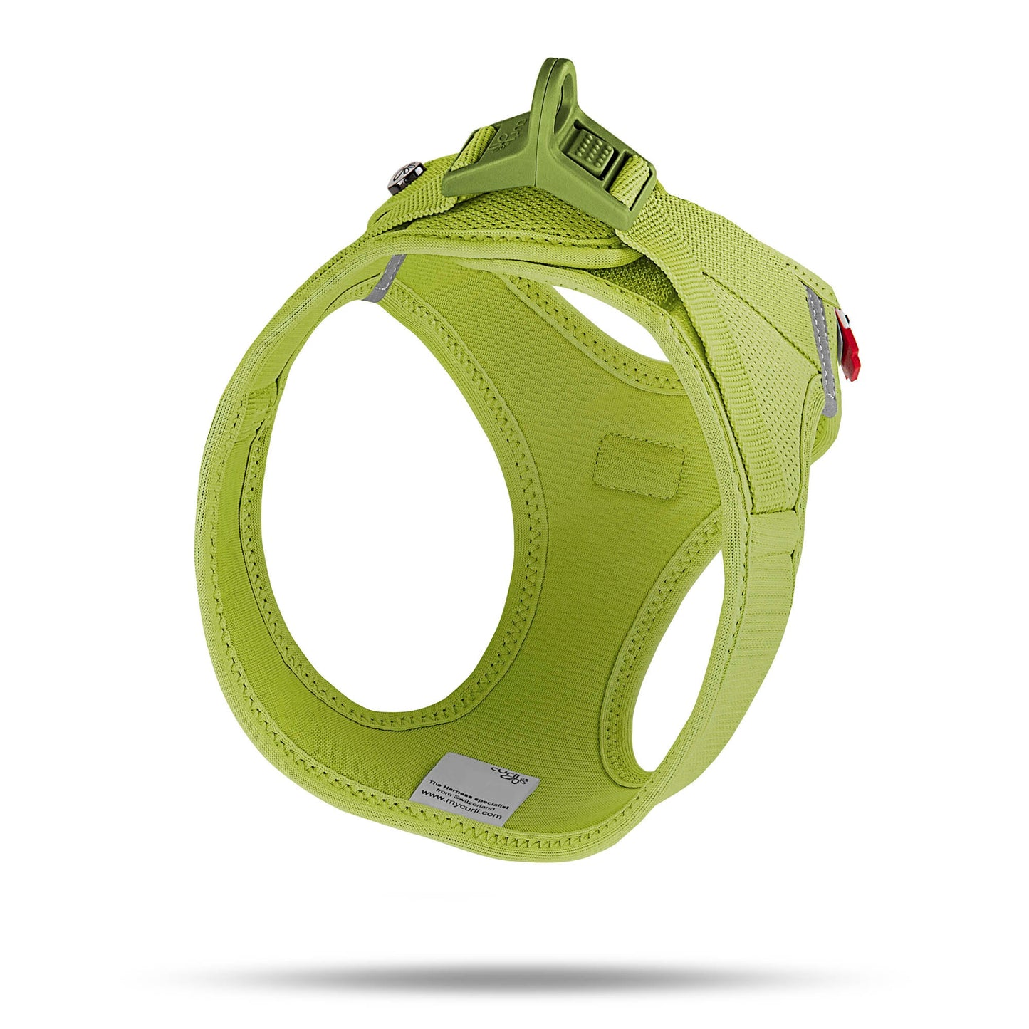 Curli Vest Harness Curli-Clasp Air-Mesh Lime