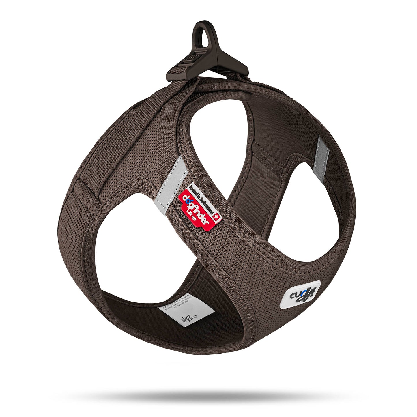 Curli Vest Harness Curli-Clasp Air-Mesh Brown